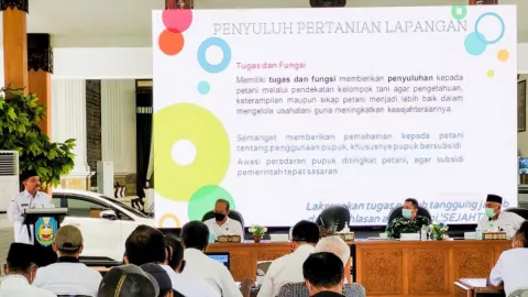 Bung Karna Ingatkan Pelaku Usaha Pupuk, Dengarkan - GenPI.co JATIM