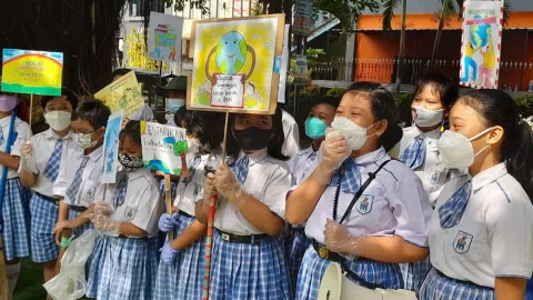 Aksi Siswa SDK Santa Maria III Malang ini Keren Banget - GenPI.co JATIM