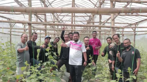 Melon Emas Jadi Primadona di Kota Madiun, Untungnya Wow - GenPI.co JATIM