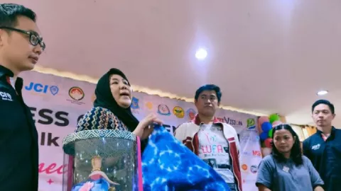 JCI East Java Bersama Unesa dan Dharma Wanita Angkat Potensi ABK - GenPI.co JATIM