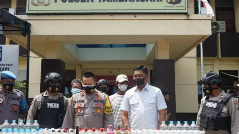 Peringatan Kapolsek Tambaksari Surabaya Tegas, Jangan Coba-Coba - GenPI.co JATIM