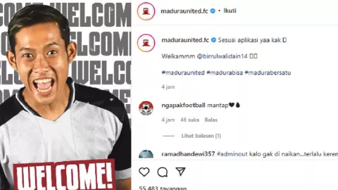 Perkuat Lini Belakang, Madura United Kenalkan Pemain Baru - GenPI.co JATIM