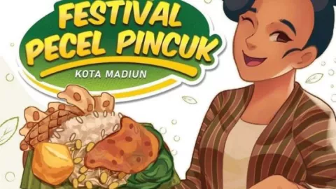 Festival Pecel Pincuk Madiun Meriahkan Libur Lebaran, Serbu! - GenPI.co JATIM