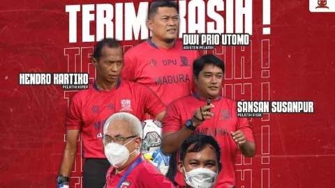 Pelatih Legendaris Timnas Tak Lagi Bersama Madura United - GenPI.co JATIM