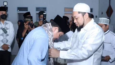 Malam Hari Erick Thohir Datang ke Ponpes Salafiyah Syafi'iyah - GenPI.co JATIM