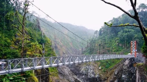 Kabar Baik Terkait Jembatan Gantung Gladak Perak Lumajang - GenPI.co JATIM