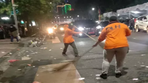 Duh! Surabaya Vaganza Sisakan Puluhan Ton Sampah - GenPI.co JATIM