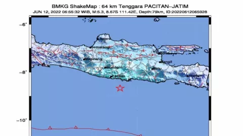 Gempa Mengguncang Pacitan, Tak Berpotensi Tsunami - GenPI.co JATIM