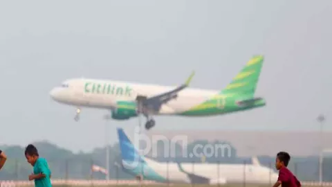 Citilink Mendarat Darurat di Surabaya, Pilot Meninggal Dunia - GenPI.co JATIM