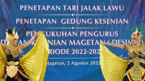 Pemkab Magetan Resmikan Tari Jalak Lawu, Jadi Ikon Daerah - GenPI.co JATIM
