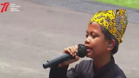 Profil Farel Prayoga, Penyanyi Cilik, Bawakan Lagu Ojo Dibandingke di Istana Negara - GenPI.co JATIM