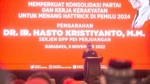 Calon Presiden Belum Diumumkan, Hasto Minta Kader PDIP Sabar - GenPI.co JATIM