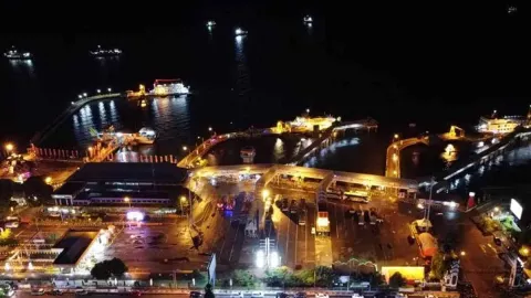 Kondisi Terkini Pelabuhan Ketapang, Banyuwangi, Sempat Tutup 2 Jam - GenPI.co JATIM