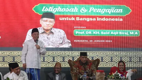DPD PDIP Jatim Gelar Doa Bersama, Kusnadi Sampaikan Pesan Penting - GenPI.co JATIM