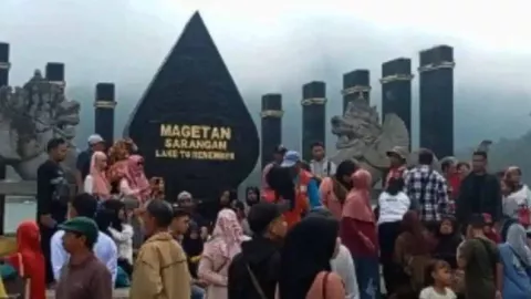 Wisatawan Telaga Sarangan Tembus 70.000, Sumbang 15 Persen PAD - GenPI.co JATIM