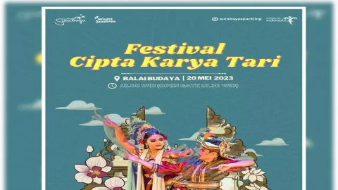 Besok! Festival Cipta Karya Tari Surabaya Digelar, Cek Pesan Tiketnya Sekarang - GenPI.co JATIM