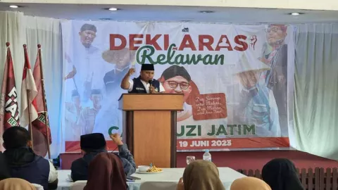 Ratusan Relawan Dukung Achmad Fauzi di Pilgub Jatim 2024, Tegas dan Visioner - GenPI.co JATIM