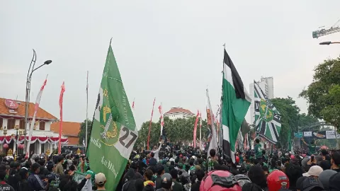 Aksi Bonek Geruduk Jakarta Ditunda, ini Alasannya - GenPI.co JATIM