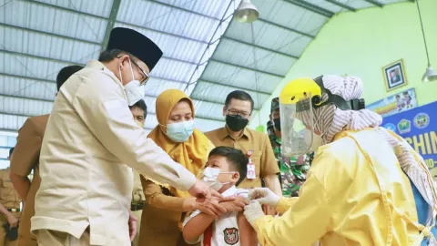 Vaksin Anak 6-11 Tahun Mulai, Pemkot Malang Jamin Stok Aman - GenPI.co JATIM
