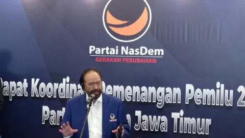 Pemilu 2024 Ditunda, Surya Paloh Sebut Perlombaan Jangan Tertunda - GenPI.co JATIM