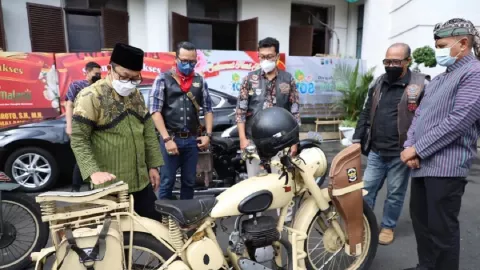 Klub Motor Klasik Siap Ramaikan Kayutangan Heritage Malang - GenPI.co JATIM