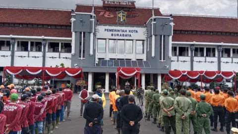 Tak Mau Kecolongan, Wali Kota Surabaya Ingin Semua Siaga Bencana - GenPI.co JATIM