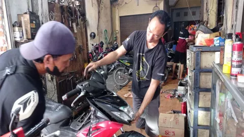 Permintaan Servis Sepeda Motor Naik 50 Persen, Persiapan Mudik - GenPI.co JATIM