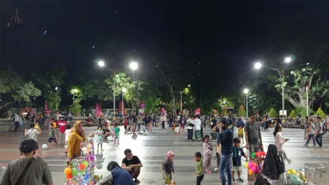 Dipermak, Taman Bungkul Surabaya Bakal Hadir dengan Wajah Baru - GenPI.co JATIM