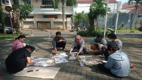 Kumpulan Komunitas di Kota Malang Kenang Satu Abad Karya Chairil - GenPI.co JATIM