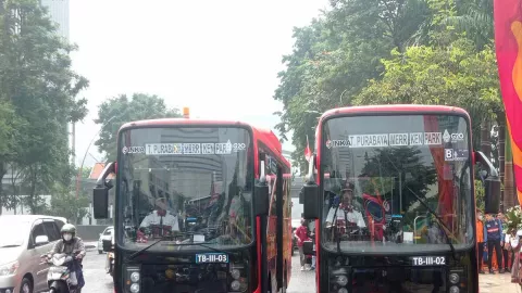 Rute Bus Listrik Kosong, Dishub Surabaya Menyiapkan Armada Lain - GenPI.co JATIM