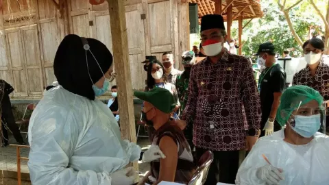 Kampung Batik Giriloyo di Bantul Jadi Sasaran Vaksinasi - GenPI.co JOGJA