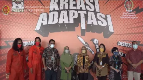 Kreasi Adaptasi, Pameran Yogyakarta Komik Weeks Digelar - GenPI.co JOGJA