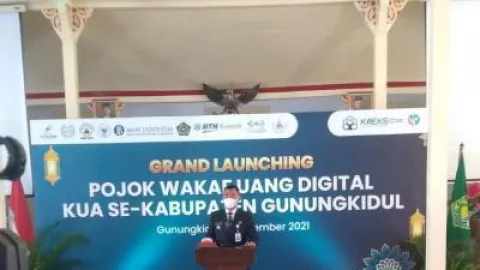 Permudah Bayar Wakaf, Pemkab Gunungkidul Luncurkan Wakaf Digital - GenPI.co JOGJA