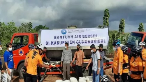 BPBD Gunungkidul Hentikan Distribusi Air Bersih, Ada Apa? - GenPI.co JOGJA
