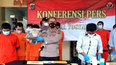 Salut, Polda DIY Ungkap Jaringan Peredaran Ganja Lintas Provinsi - GenPI.co JOGJA
