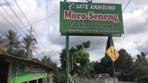 Sate Kambing Moro Seneng, Gigitan Dagingnya Empuk - GenPI.co JOGJA