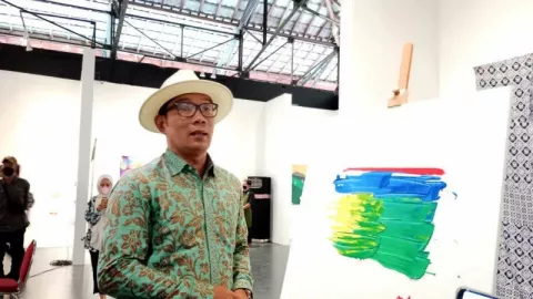 Lewat Lukisan, Ridwan Kamil Isyaratkan Akan Maju ke Pilpres 2024 - GenPI.co JOGJA