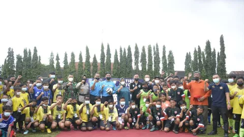 Mini Turnamen Sepak Bola di Sleman, Ajang Cetak Atlet Muda - GenPI.co JOGJA