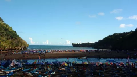 Pemulihan Ekonomi, Sejumlah Pantai di Gunungkidul Direvitalisasi - GenPI.co JOGJA