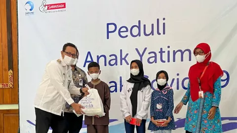 85 Anak Yatim Terdampak COVID-19 di Yogyakarta Terima Santunan - GenPI.co JOGJA