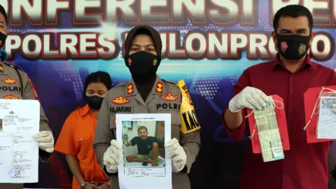 Polres Kulon Progo Ringkus Pasutri Penggadai Kendaraan Rental - GenPI.co JOGJA