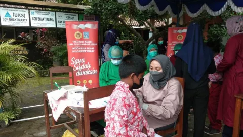 Percepat Vaksinasi, Binda DIY Sasar 600 Anak dari 3 SD di Sleman - GenPI.co JOGJA