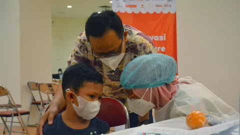 Vaksinasi Covid-19 untuk Anak di Kota Yogyakarta Capai 135 Persen - GenPI.co JOGJA