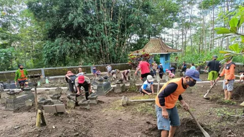 Warga Lereng Merapi Gelar Tradisi Methal Sarean - GenPI.co JOGJA