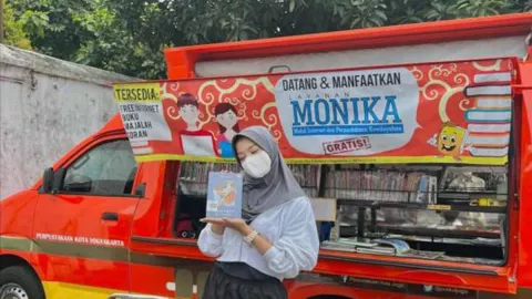 Ada Monika, Kemampuan Literasi Warga Yogyakarta Meningkat! - GenPI.co JOGJA