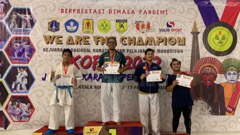 Top Banget, UAD Borong Medali di Jakarta Open Karate Festival V - GenPI.co JOGJA
