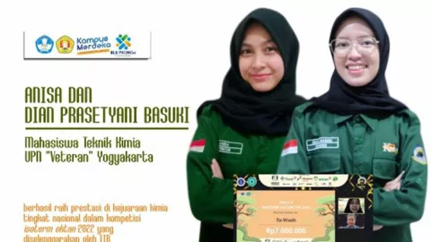 Keren! Mahasiswi UPN Yogyakarta Ini Raih Juara di Isoterm Oktan - GenPI.co JOGJA