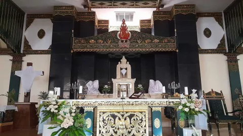 Melihat Lebih Dekat Gereja Ganjuran Bantul, Bernuansa Budaya Jawa - GenPI.co JOGJA