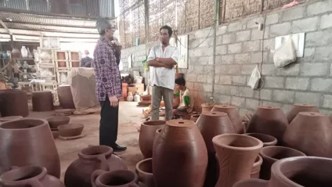 Gerabah Bantul Laris, Pelaku Industri Didorong Terus Berinovasi - GenPI.co JOGJA