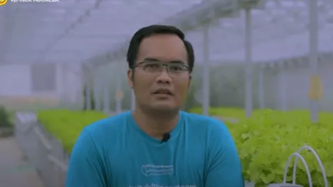 Berkat Ketekunan, Pria di Sleman Ini Sukses Bertani Hidroponik - GenPI.co JOGJA